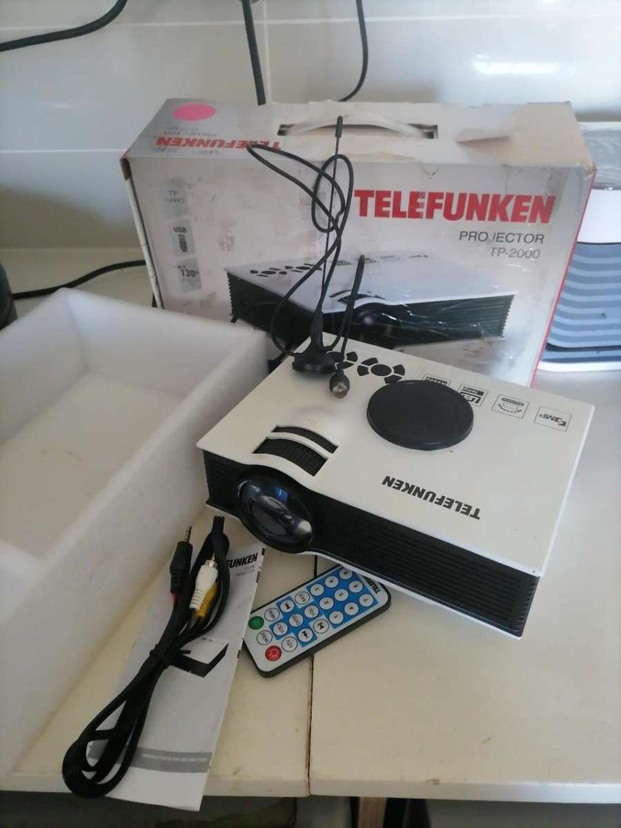 *YEAR END CLEARANCE*R30 FREIGHT*DEMO TELEFUNKEN TP 2000 MULTIFUNCTION 1080 PROJECTOR WITH REMOTE*