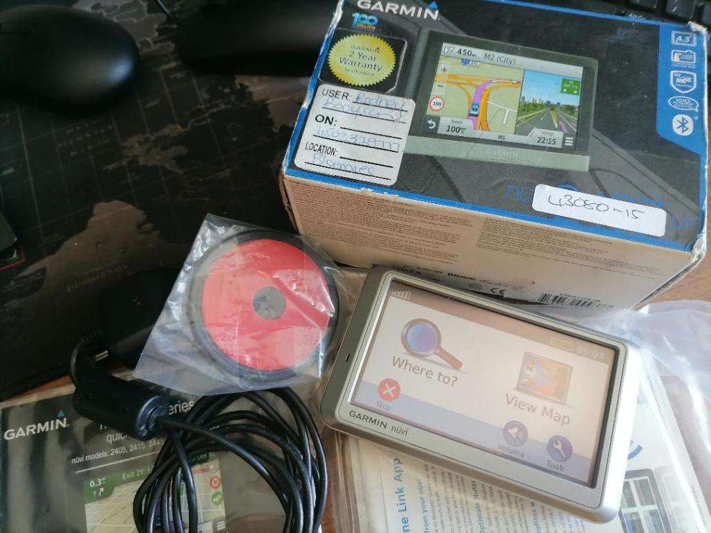 *BOXING DAY DEALS**R30 FREIGHT*GARMIN NUVI 710 WITH CAR CHARGER IN B0X*POWERS ON*SOLD AS IS**