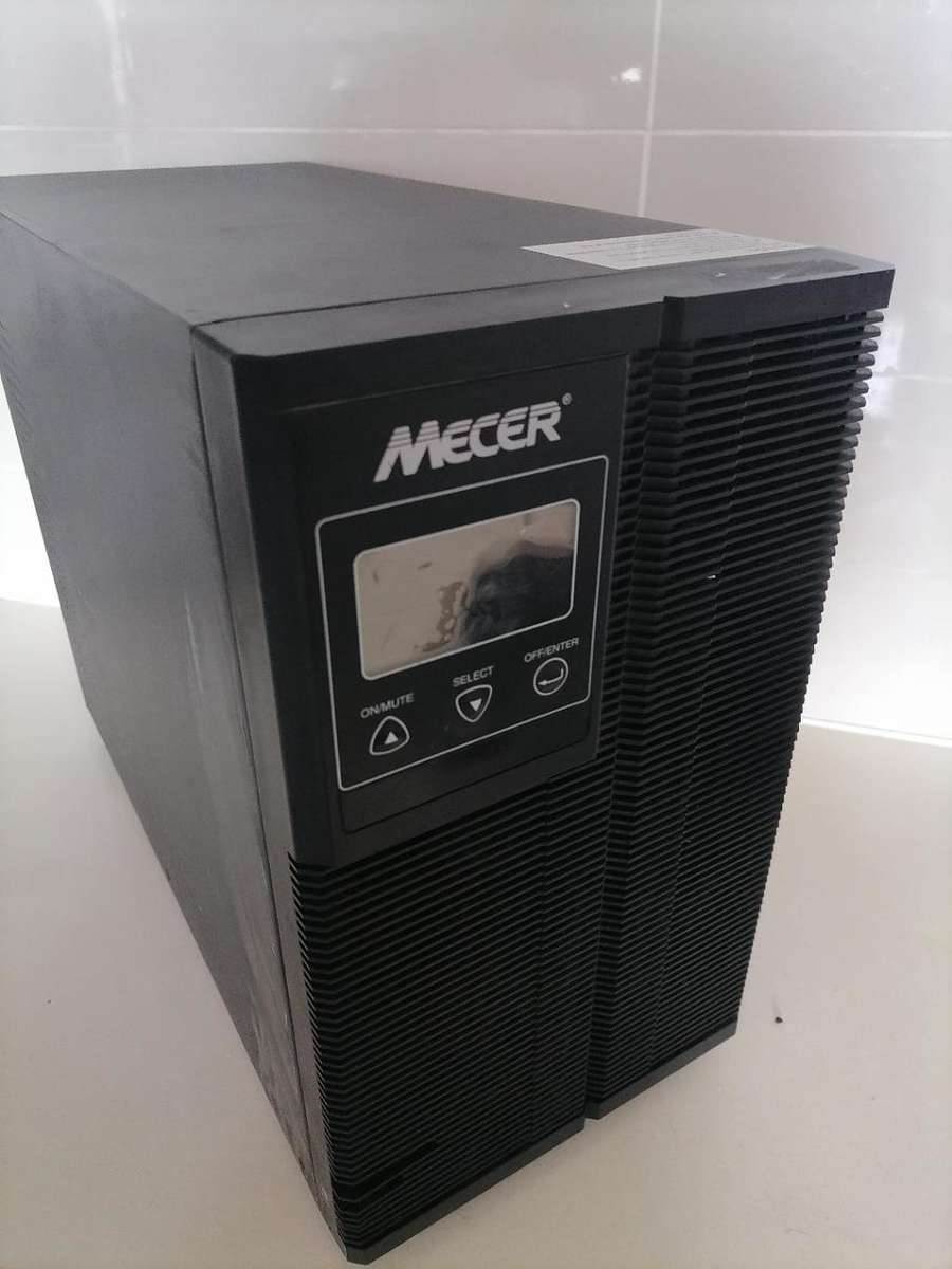 *DEALS DEALS DEALS*R30 FRIGHT* MECER ME 3000WPTU ONLINE UPS**SHOWS TP ERROR*SOLD AS IS***