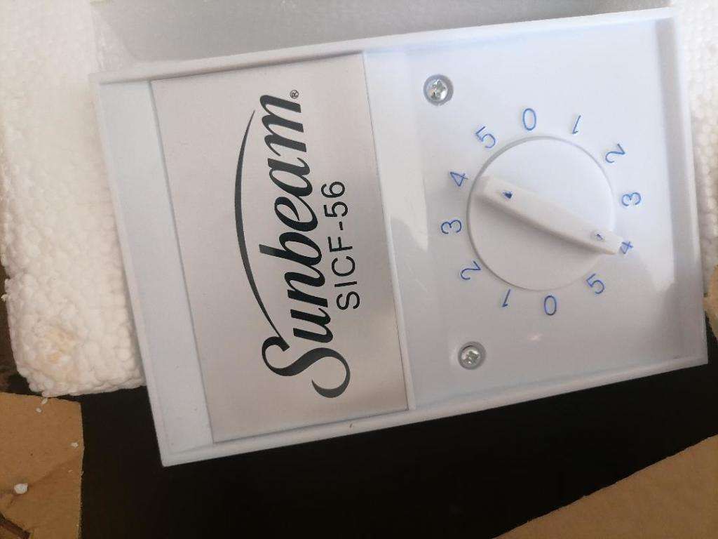 *LIMITED OFFER*R30 FREIGHT*NEW SUNBEAM 56 INCH INDUSTRIAL CEILING FAN WITH WALL CONTROL IN BOX*