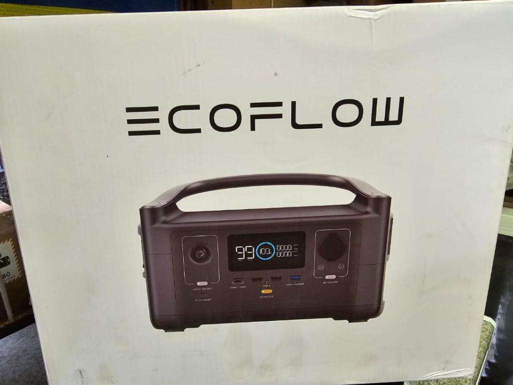 **GRAB THIS MACHINE**R30 FREIGHT*BRAND NEW ECO FLOW RIVER 600W 288 POWER STATION*R9 000 RETAIL**