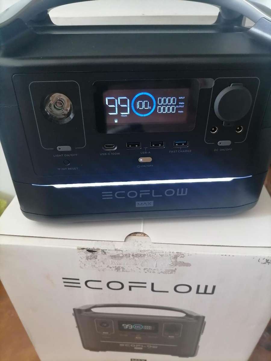 **GRAB THIS MACHINE**R30 FREIGHT*BRAND NEW ECO FLOW MAX 600W POWER STATION*R13 000 RETAIL**
