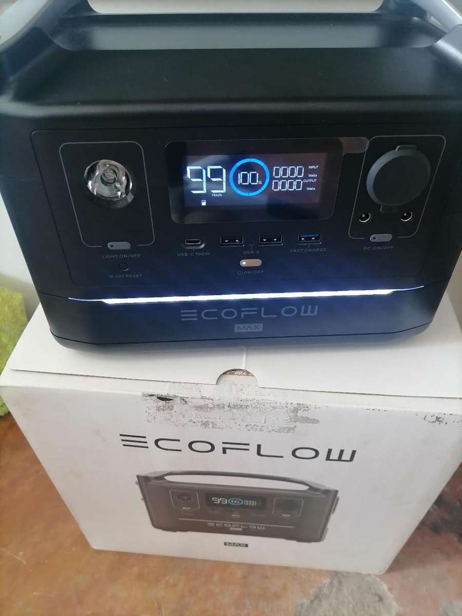 **GRAB THIS MACHINE**R30 FREIGHT*BRAND NEW ECO FLOW MAX 600W POWER STATION*R13 000 RETAIL**