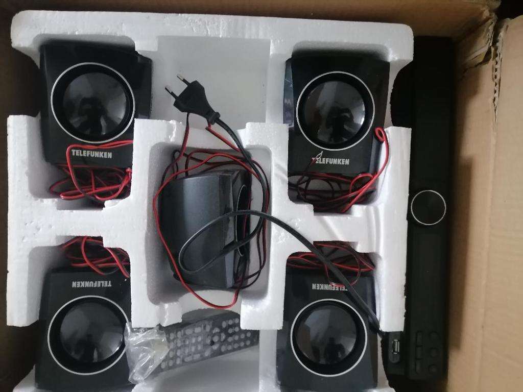 ***EASTER DEALS***R30 FREIGHT*DEMO TELEFUNKEN 5.1 DVD HOME THEATRE- THT5000 IN BOX WITH REMOTE**