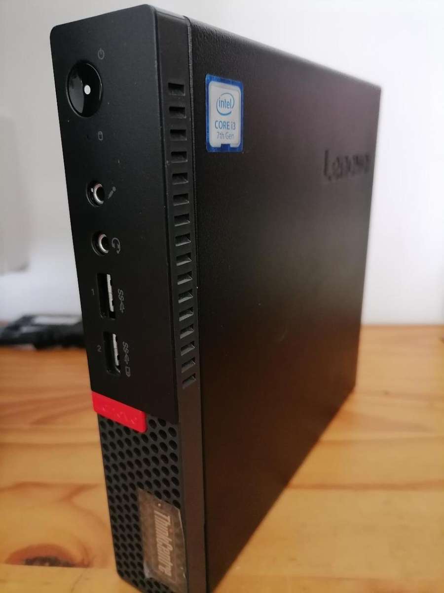 i3 LENOVO 10YC MINI PC*POWERS ON,NO HARD DRIVE