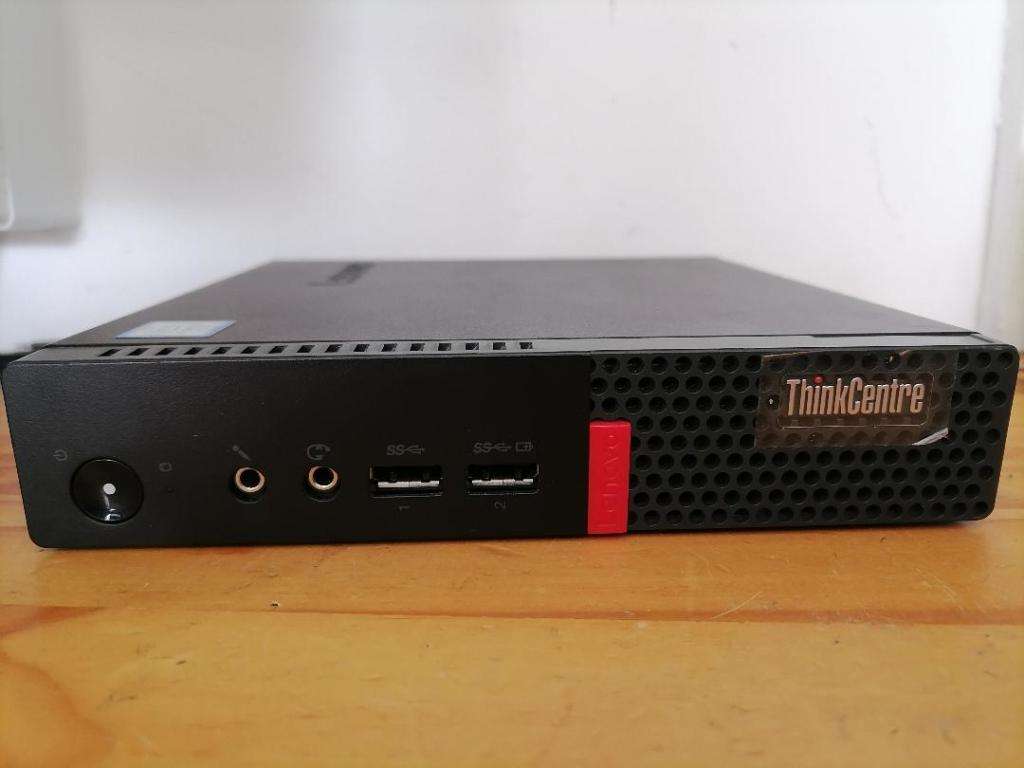 i3 LENOVO 10YC MINI PC*POWERS ON,NO HARD DRIVE