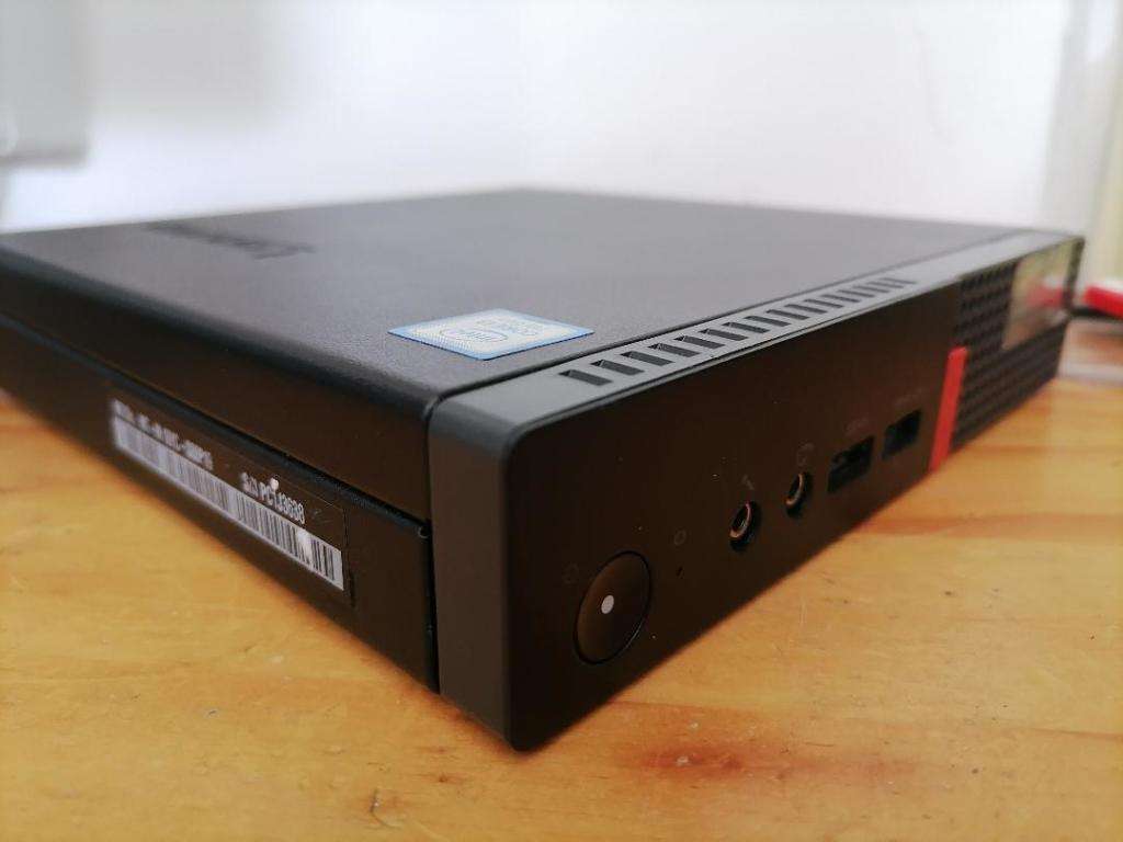i3 LENOVO 10YC MINI PC*POWERS ON,NO HARD DRIVE