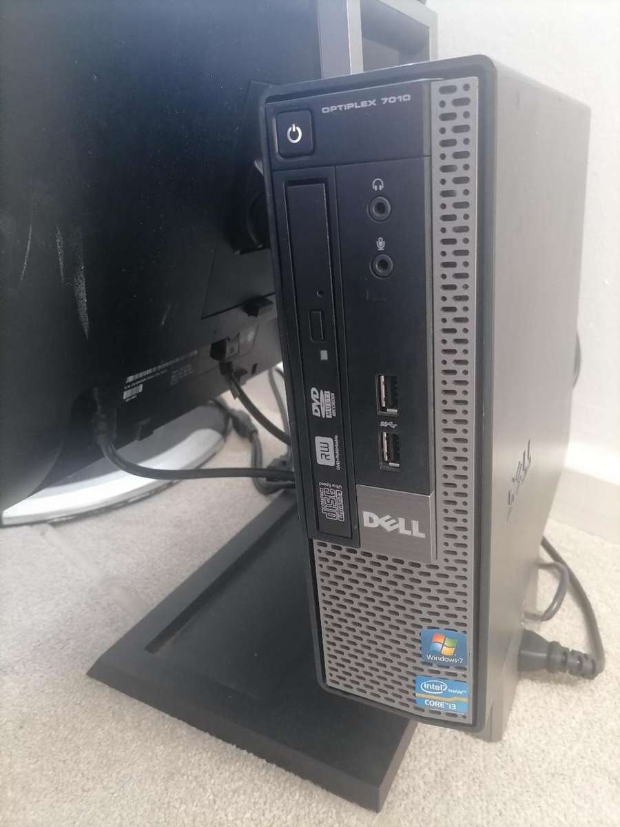 I3 DELL OPTIPLEX 7010 MINI PC,4GB RAM, W10,500GB HDD