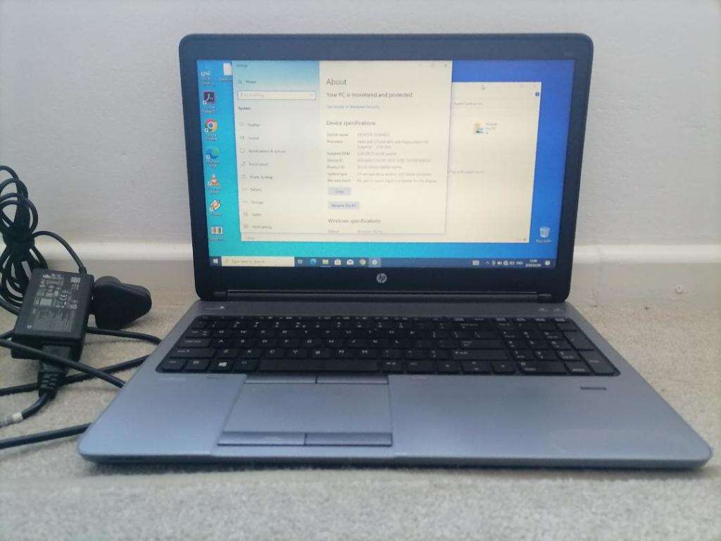 HP PROBOOK 655 AMD 10 5TH GEN, 8GB RAM,640GB HDD*CHARGER,BATTERY 100%