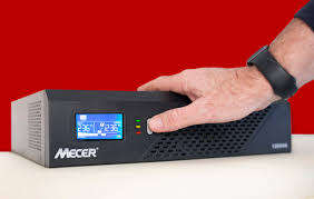 MECER 1200VA 12V INVERTER WITH POWER CABLE IN BOX,COMPANY LIQUIDATION,TRIPS ELECTRICITY