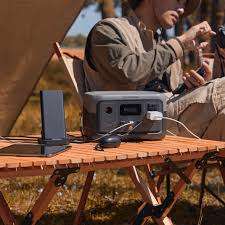 ECO FLOW RIVER 2 EFR600 256WH POWER STATION IN BOX WITH POWER CABLES,SOLAR CABLE