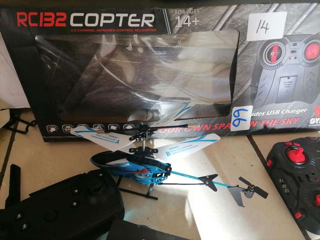 BULK LOT OF TOYS, DRONE,REMOTE HELICOPTER,OFF ROAD RC CAR,CAMING CONSOL,UNTESTED LOT,ONE BID FOR LOT