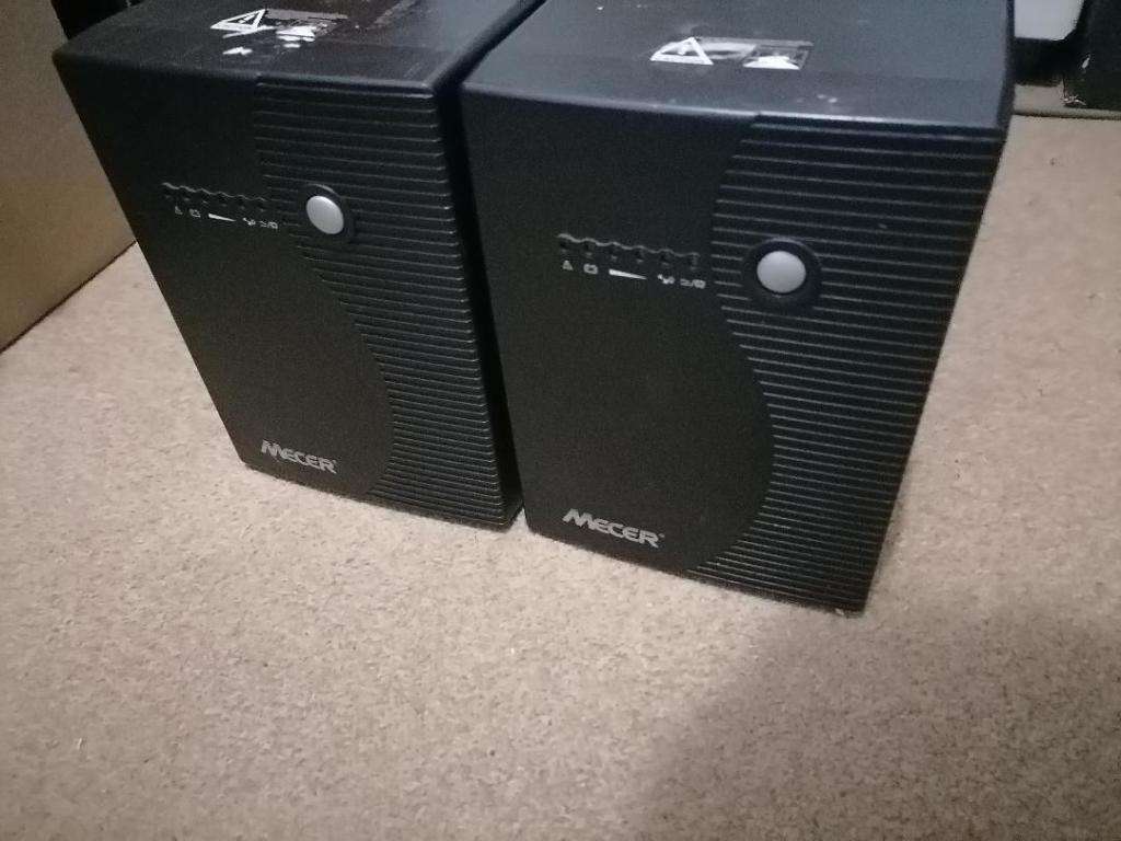 2 x MECER 2000VA UPS. BATTERIES NOT INCL, ONE BID FOR BOTH