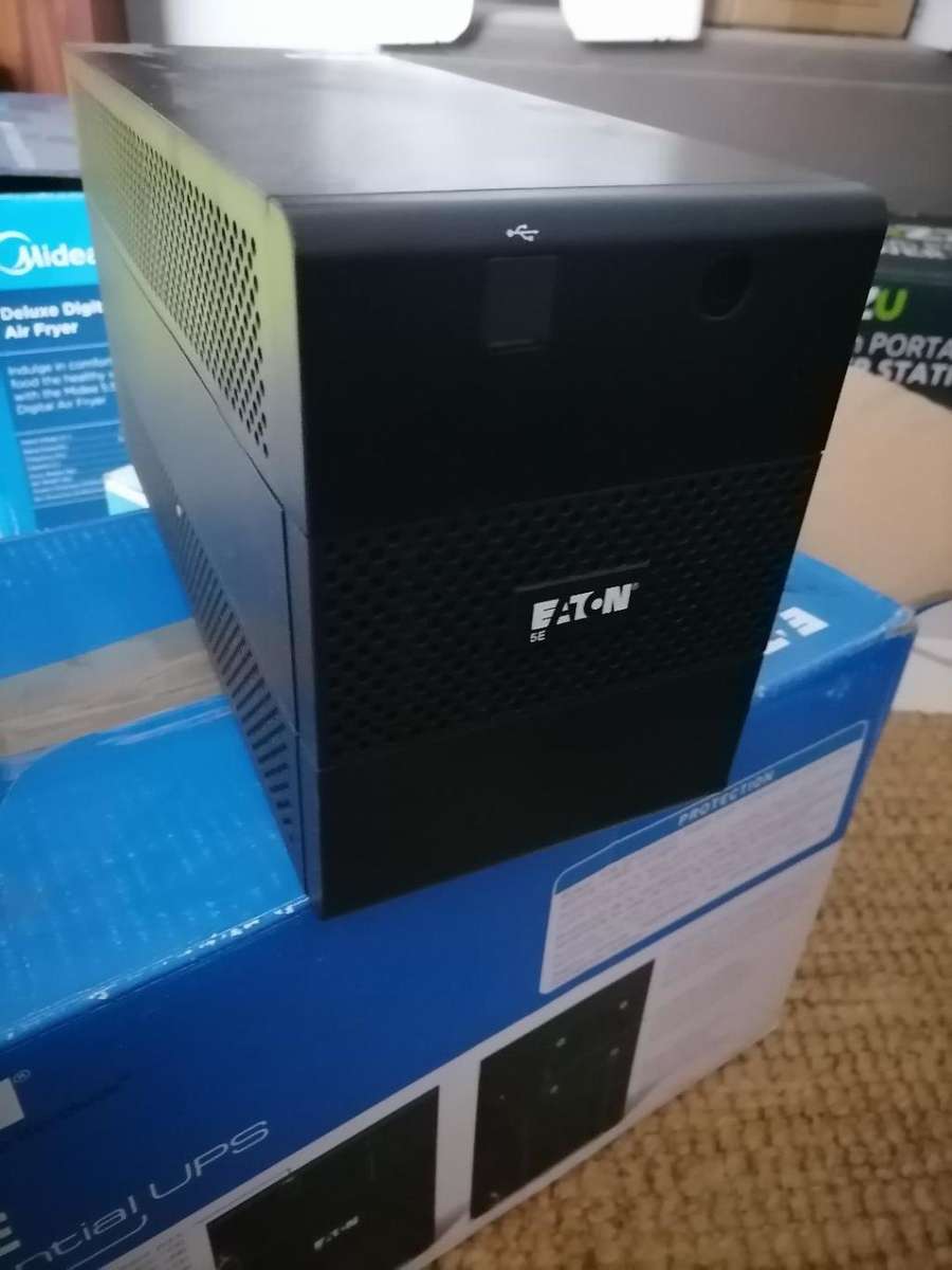 LOT OF 2 X UNTESTED UPS, EATON 5E 2000VA +FSP 600 UPS*ONE BID FOR BOTH**