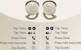 MY02 SLEEP COMFORTABLEL BLUE TOOTH AIRBUDS IN BOX