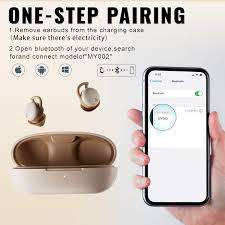 MY02 SLEEP COMFORTABLEL BLUE TOOTH AIRBUDS IN BOX