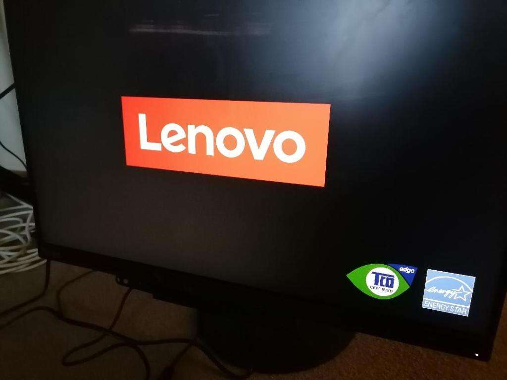 LENOVO THINKCENTRE TIO24GEN4 23.8` FULL HD WLED LCD MONITOR,SLIGHT DISCOLOURATION
