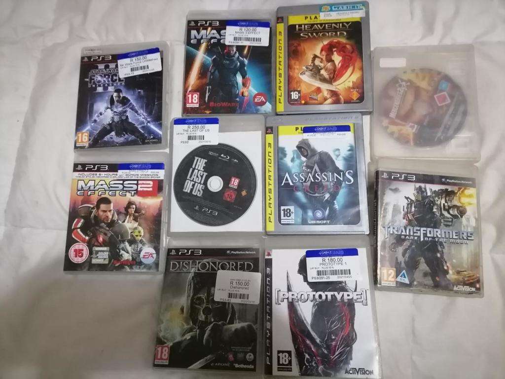 BULK LOT OF 10X SONY PLAYSTATION 3 GAMES *ONE BID FOR THE LOT OF 10**