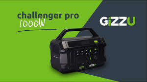 *GIZZU CHALLENGER PRO 1120WH/1000W POWER STATION IN BOX WITH POWER CORD*R16000 RETAIL*