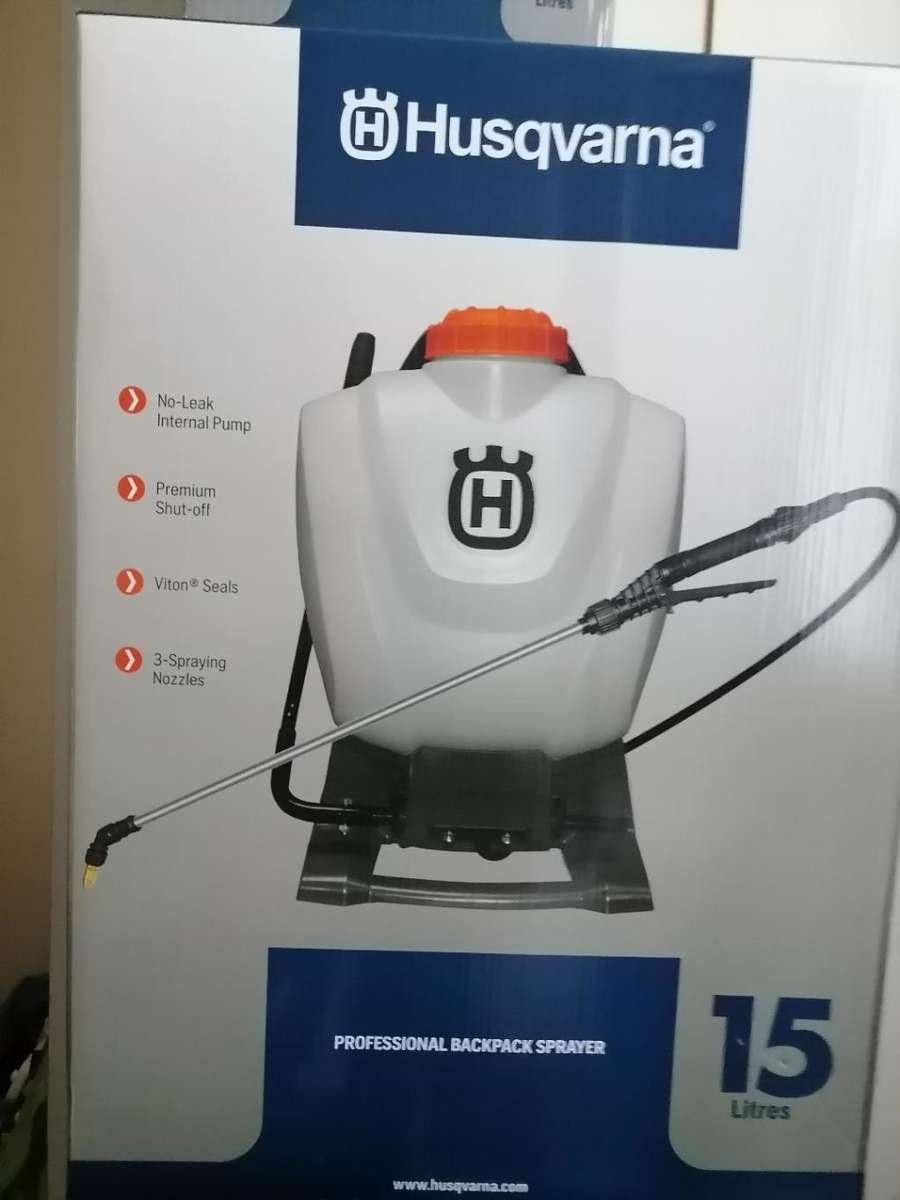 BRAND NEW HUSQVARNA PROFESSIONAL  15L BACK PACK SPRAYER IN SEALED BOX*R2250 RETAIL*