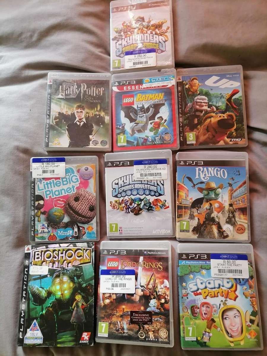 BULK LOT OF 10X SONY PLAYSTATION 3 GAMES *KIDS AND ANIMATED GAMES*ONE BID FOR THE LOT OF 10**