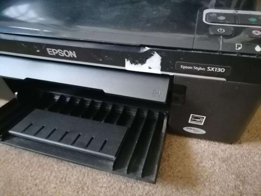 LIQUIDATION ITEM:LOT OF 2 X PRINTERS, HP3835 +EPSON STYLUS SX130*ONE BID FOR BOTH*UNTESTED*