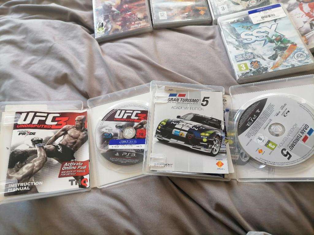 BULK LOT OF 10X SONY PLAYSTATION 3  SPORT/RALLY  GAMES *ONE BID FOR THE LOT OF 10**