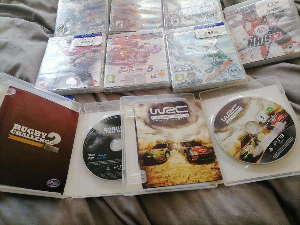 BULK LOT OF 10X SONY PLAYSTATION 3  SPORT/RALLY  GAMES *ONE BID FOR THE LOT OF 10**