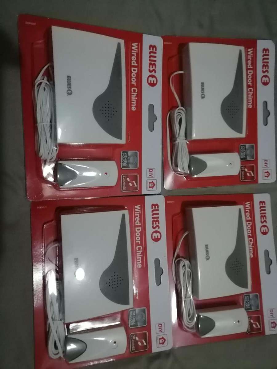 4 X NEW ELLEIS DOOR CHIMES*ONE BID FOR ALL 4