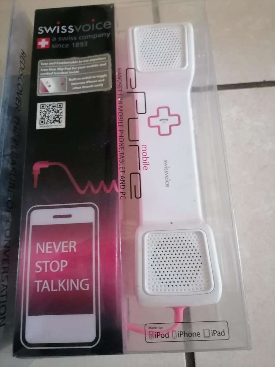 2 X NEW swissvoice epure mobile corded handset