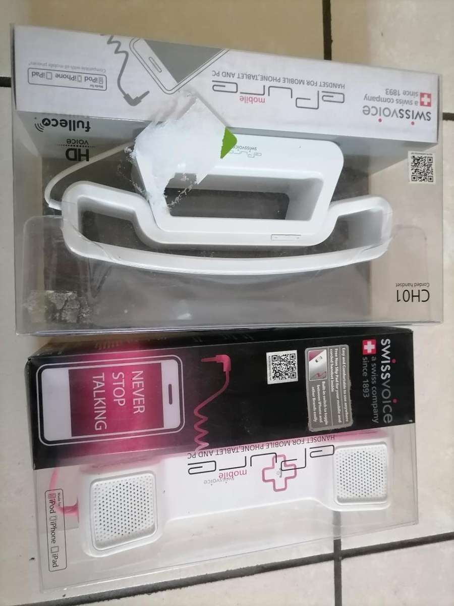 2 X NEW swissvoice epure mobile corded handset