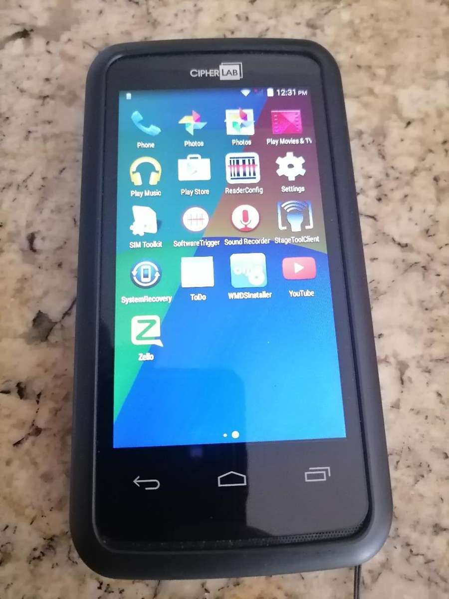 *CIPHERLAB RS30 COMPUTER/PHONE/BARCODE SCANNER