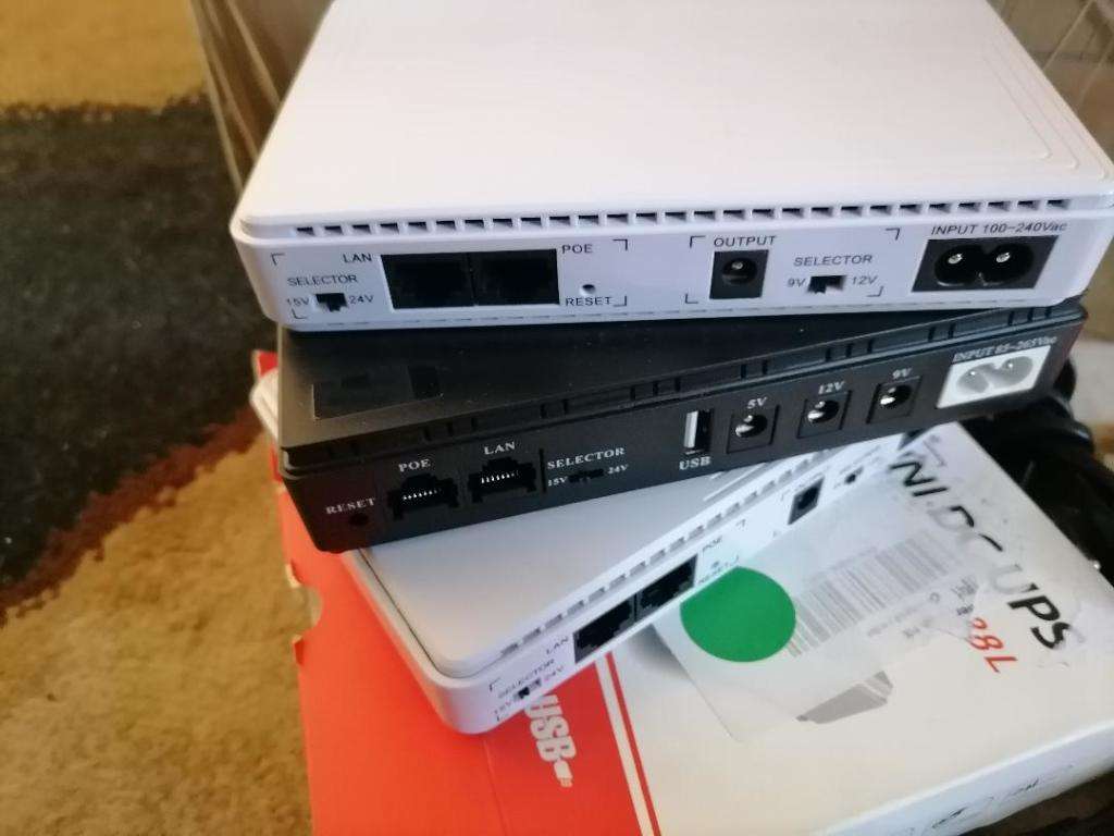 **BULK LOT OF FAULTY/UNTESTED MINI UPS, LOT OF 3*ONE BID FOR ALL 3**