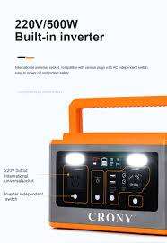 BRAND NEW CONTI 500W PORTABLE POWER STATION*R6500 RETAIL**