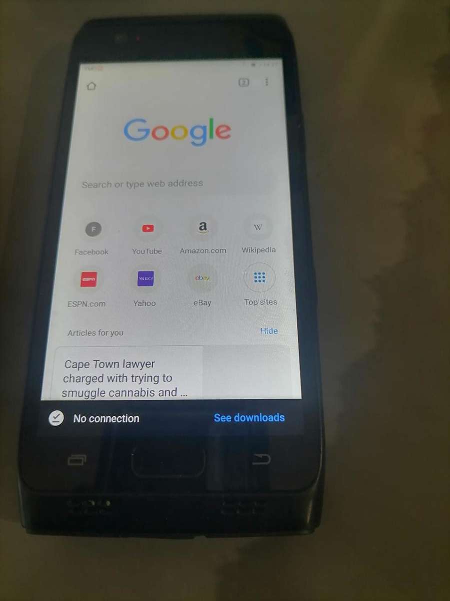 LOT OF 2 X TD TECH EP720 DUAL SIM PHONE.5G, WATER/DUST PROOF(READ AD)