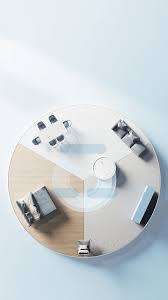 LIKE NEW XIOMI E10 SMART ROBOT IN BOX*VAC/MOP WITH ATTACHMENTS,MOP PAD, CHARGING STATION