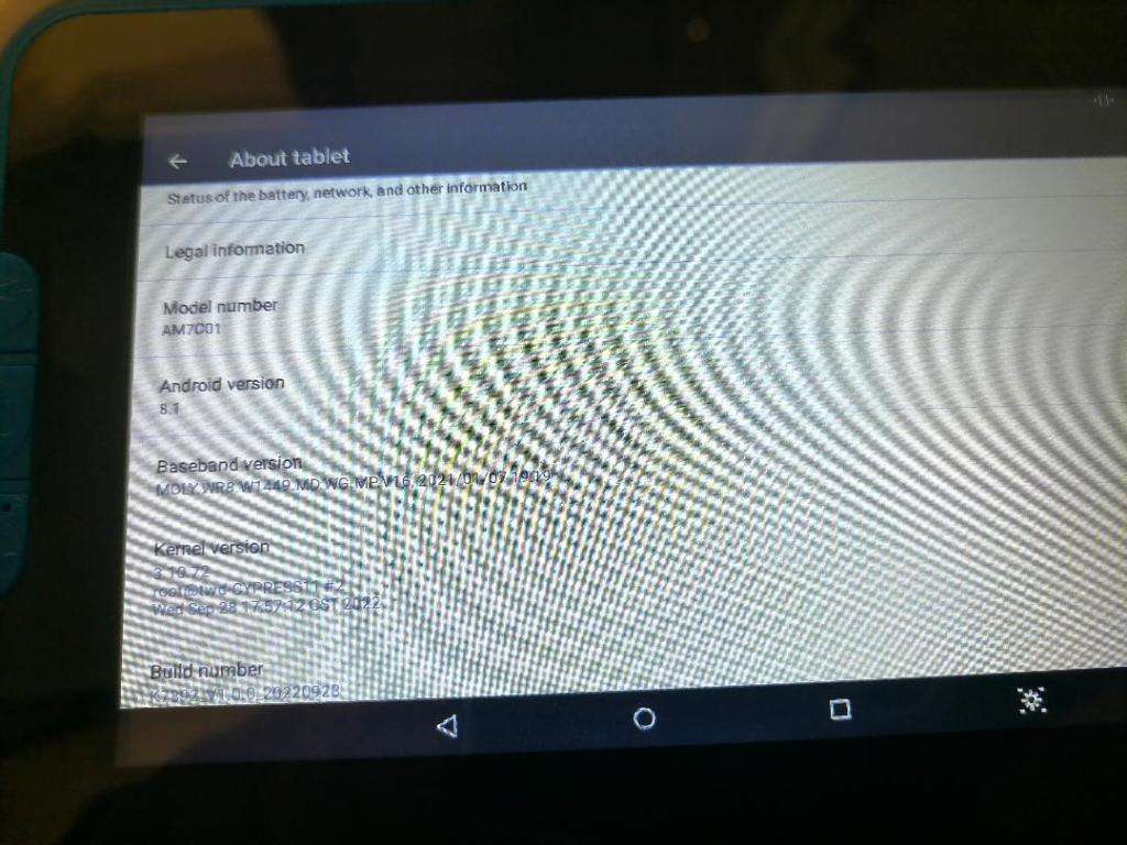 *TEENO SIM/WIFI 7 INCH TABLET LOADED WITH GAMES*