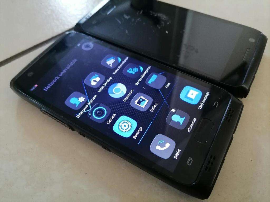 LOT OF 2 X TD TECH EP720 DUAL SIM PHONE.5G, WATER/DUST PROOF(READ AD)