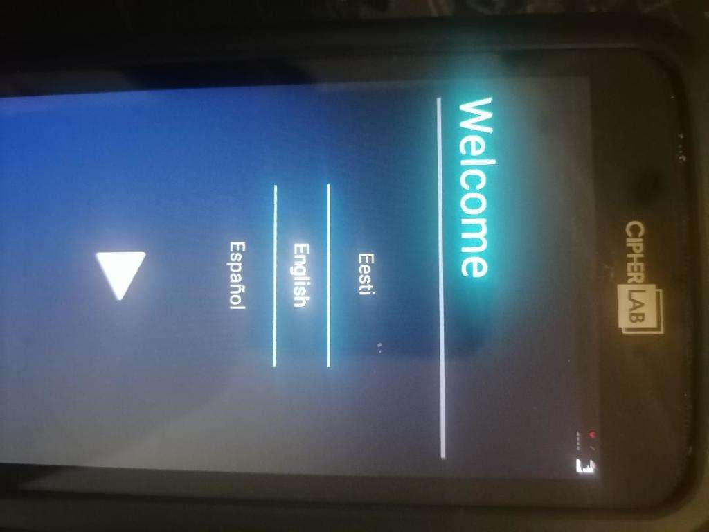 *CIPHERLAB RS30 COMPUTER/PHONE/BARCODE SCANNER*CITY OF CAPETOWN GOV*