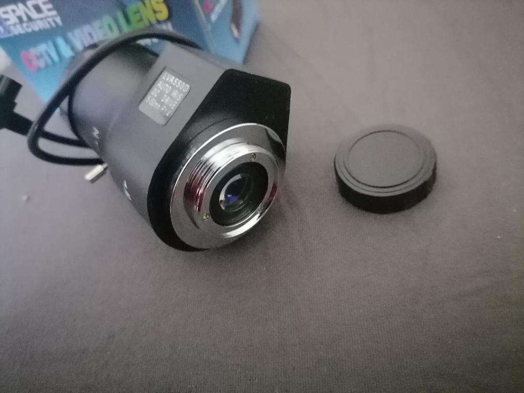 LIQUIDATION ITEMS*LOT OF 24 X New Space TV 550 Mm Varifocal Auto Iris Lens for CCTV Box Cameras