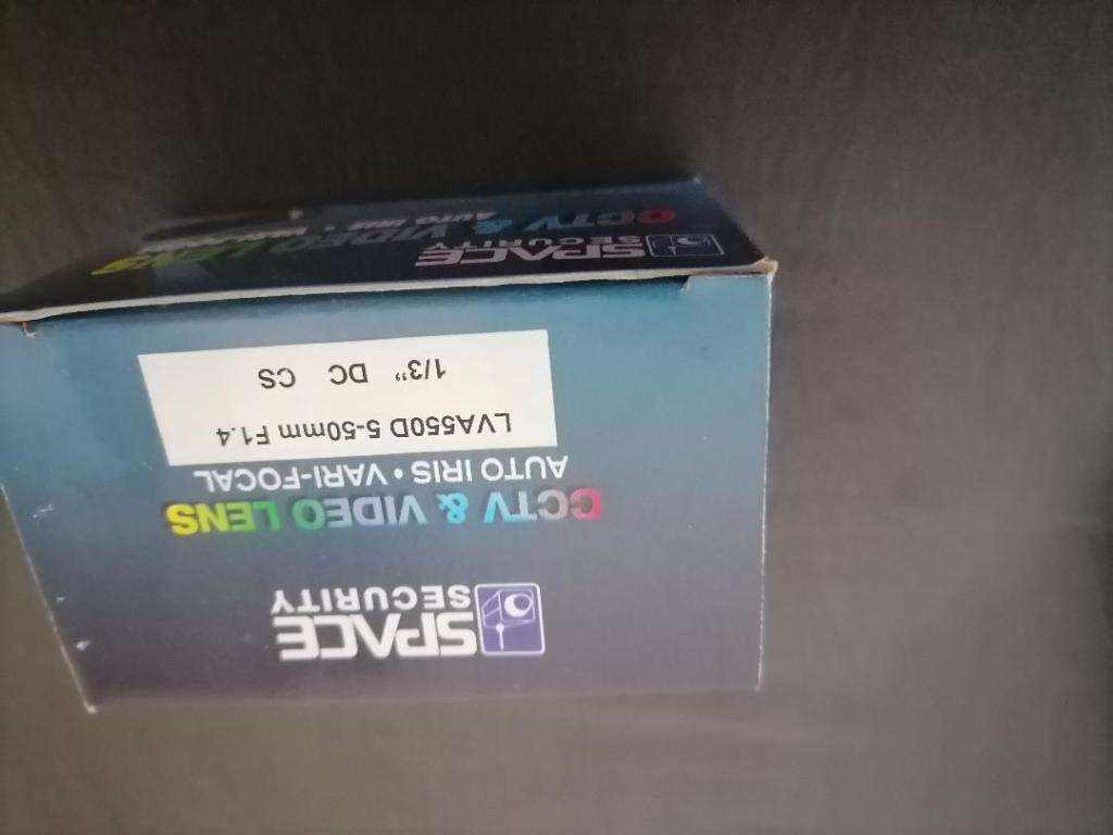 LIQUIDATION ITEMS*LOT OF 24 X New Space TV 550 Mm Varifocal Auto Iris Lens for CCTV Box Cameras