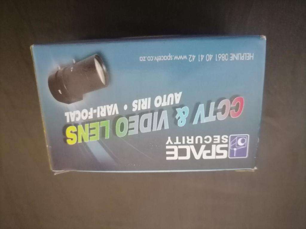 LIQUIDATION ITEMS*LOT OF 24 X New Space TV 550 Mm Varifocal Auto Iris Lens for CCTV Box Cameras