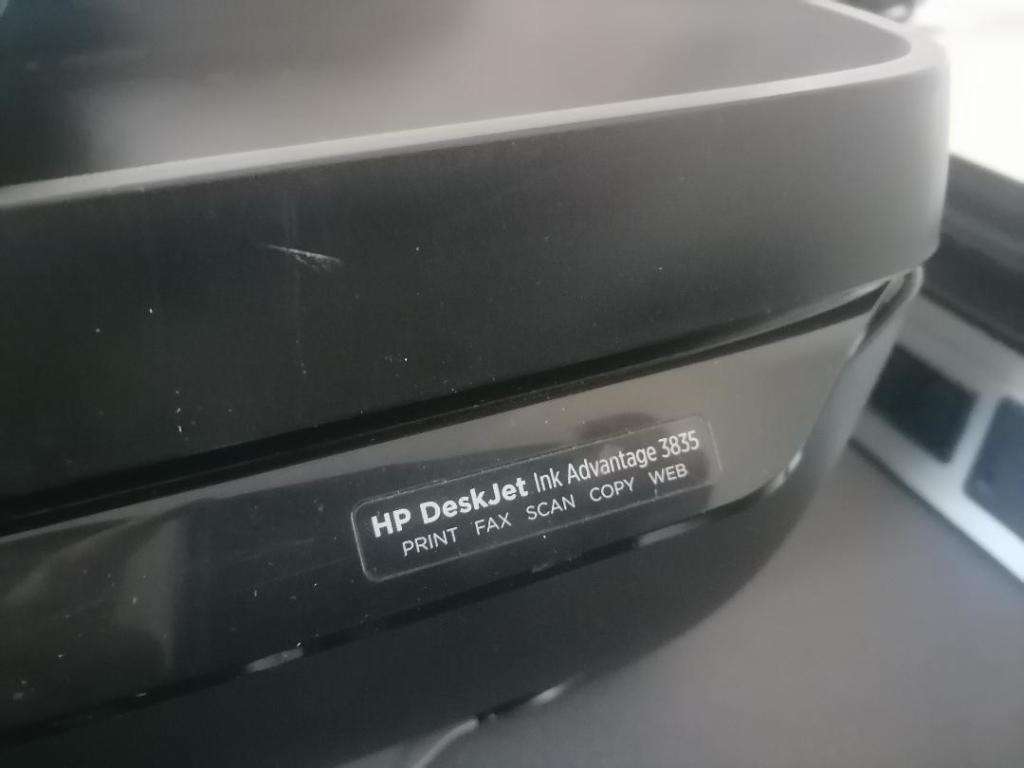 LIQUIDATION ITEM*HP DESKJET IN ADVANTAGE 3835 WIFI PRINTER*WORKING WITH INK AND CABLES*