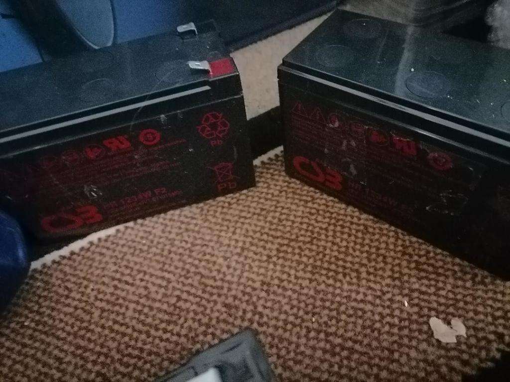 * LOT OF 4 X KSTAR 12V UPS/GATE MOTOR BATTERIES*ONE BID FOR LOT OF 4*UNTESTED*