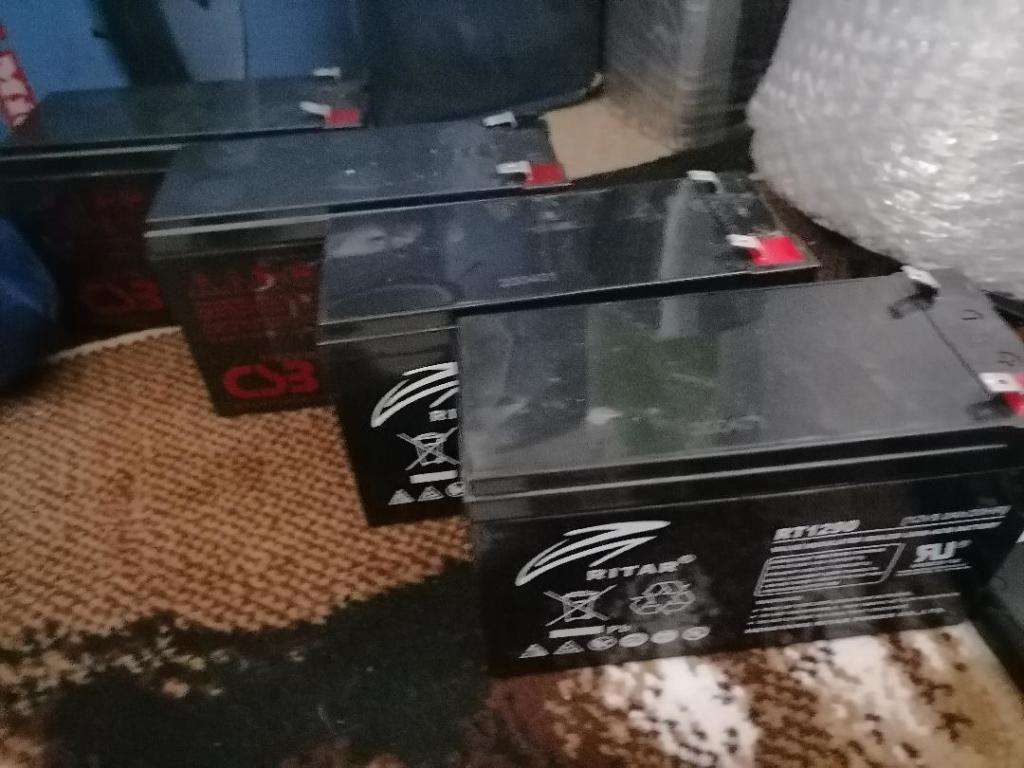 * LOT OF 4 X KSTAR 12V UPS/GATE MOTOR BATTERIES*ONE BID FOR LOT OF 4*UNTESTED*