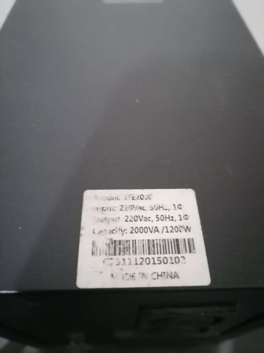 SUPERCHANNEL 2000VA UPS WITH BATTERIES, CABLES ETC**