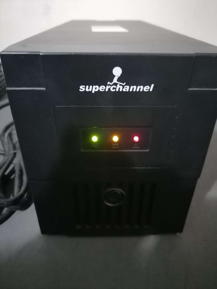 SUPERCHANNEL 2000VA UPS WITH BATTERIES, CABLES ETC**