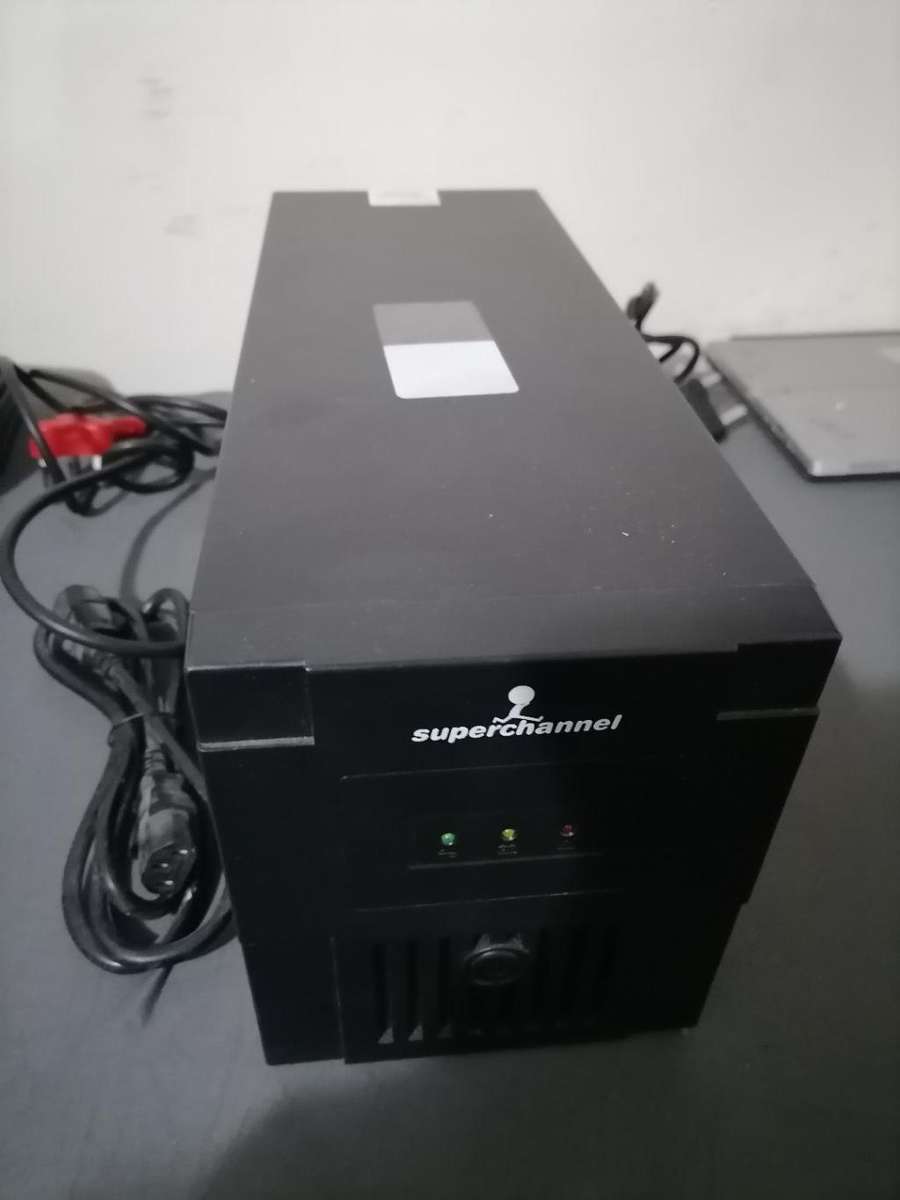 SUPERCHANNEL 2000VA UPS WITH BATTERIES, CABLES ETC**