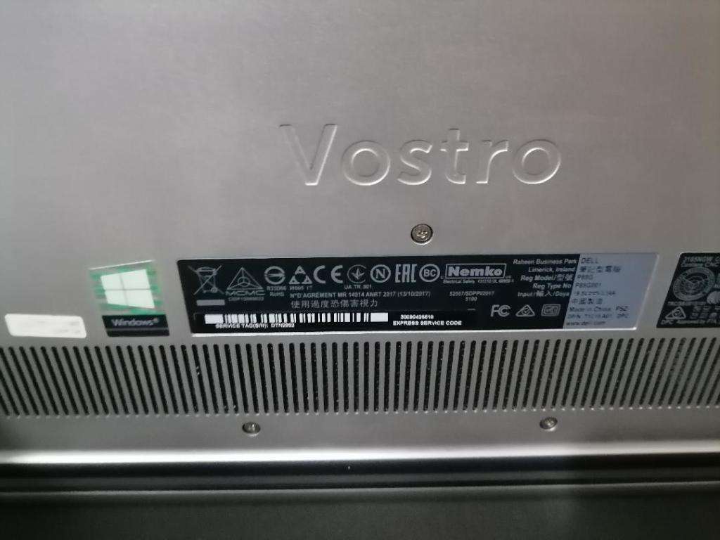 I5 DELL VOSTRO 5471 8TH GENM 8GB RAM , 256GB SSD* FAST MACHINE,ORIGINAL GHARGER