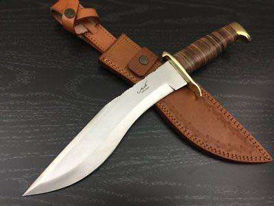 HAND MADE STAINLESS STEEL KUKRI KNIFE